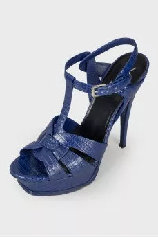 Tribute blue sandals