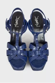 Tribute blue sandals