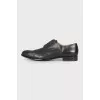 Men's black brogues