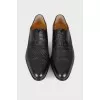 Men's black brogues