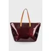 Bellevue Vernis Leather bag