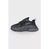 Triple S black sneakers