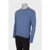 Men's cotton and cashmere jumper