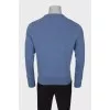 Men's cotton and cashmere jumper