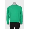Men's light green sweatshirt