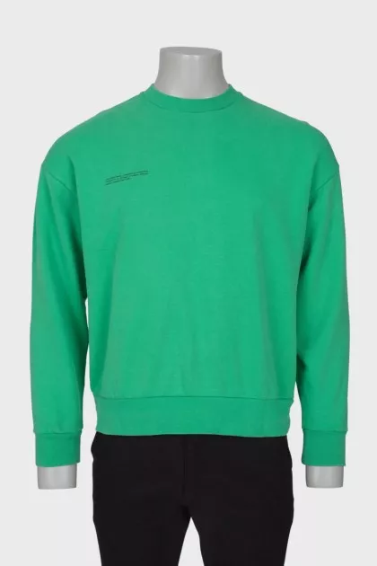Men's light green sweatshirt