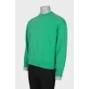 Men's light green sweatshirt