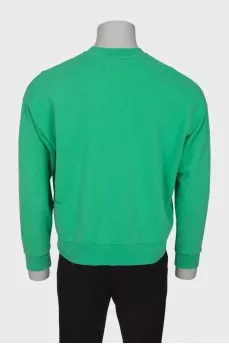 Men's light green sweatshirt