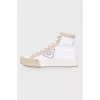 Gabardine sneakers