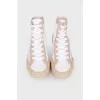 Gabardine sneakers