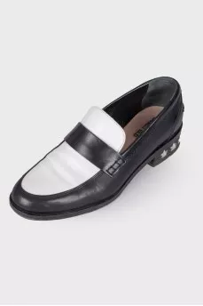Heeled star loafers