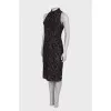Sleeveless lace dress