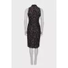 Sleeveless lace dress