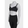 Black tank top