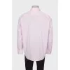 Men's pink shirt with tag