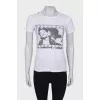 Raw seam T-shirt