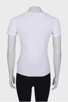 Raw seam T-shirt