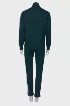 Green tracksuit with stripes