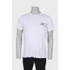Men's T-shirt with logo