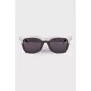 Silver and black sunglasses