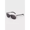 Silver and black sunglasses