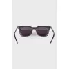 Silver and black sunglasses