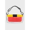Embossed lacquer bag