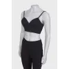 Black tank top