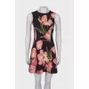 Dress in floral print