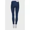 Blue skinny jeans