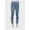 Ripped effect jeans for men