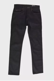 Men's dark gray jeans