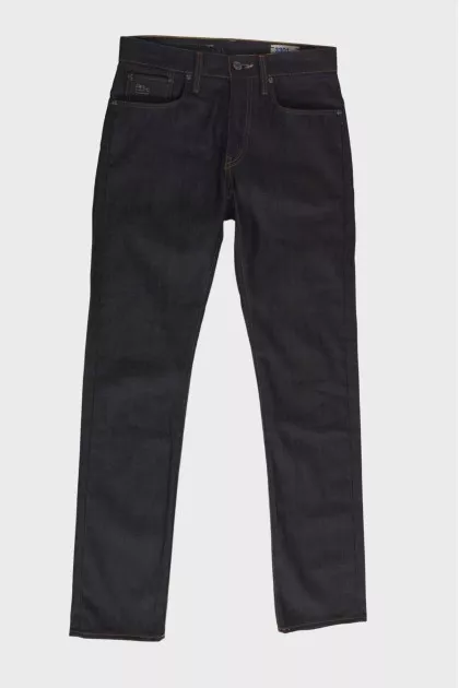 Men's dark gray jeans