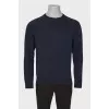 Men's dark blue sweatshirt