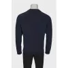 Men's dark blue sweatshirt