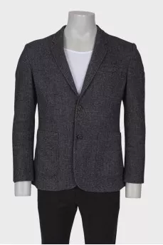 Dark gray men's jacket
