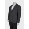 Dark gray men's jacket