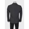 Dark gray men's jacket