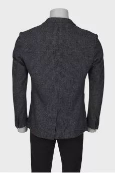 Dark gray men's jacket