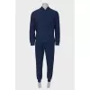 Men's dark blue suit