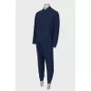 Men's dark blue suit