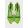 Green high heels