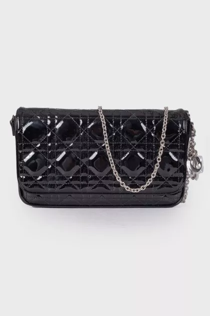 Bag Wallet on Chain Cannage Quilt Patent