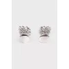 Men's cufflinks with a cross