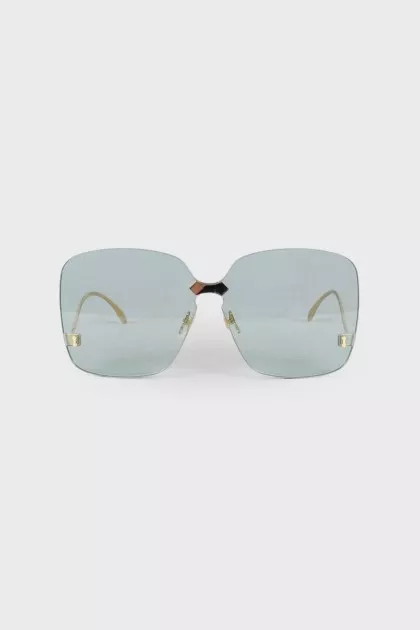 Green Translucent Sunglasses