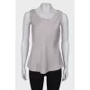 Gray Loose Top