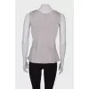 Gray Loose Top