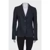 Wool and silk jacket