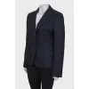 Wool and silk jacket