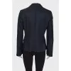 Wool and silk jacket
